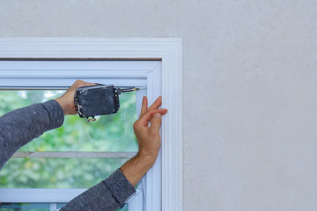 Replacement window and exterior trim installed on a New York home